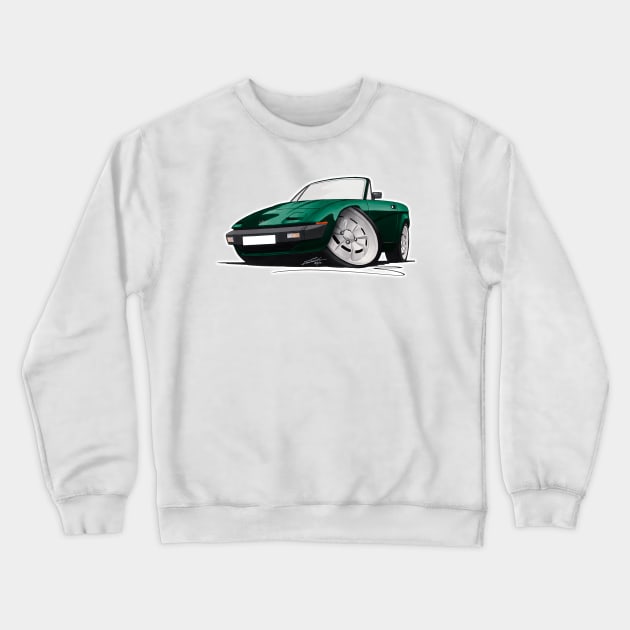 Triumph TR7 DHC Convertible Dark Green Crewneck Sweatshirt by y30man5